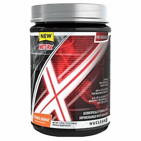 Nuclear X Citrus Surge Pre-workout Suppl