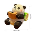 thumbnail image 2 of Cute Panda Resin Desktop Ornament Decorative Figurine For Home Living Room Birthday, 2 of 3