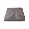 thumbnail image 1 of Inteprter Funda de colchón en variedad de colores para mayor comodidad y estilo. Protector de colchón lavable a máquina. Juegos de cama gris oscuro 90cmx200cm, 1 of 6
