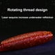 thumbnail image 3 of Cebo Pesca Suave Swimbait 5pcs Duradero para Perch Croaker Snakehead, 3 of 9