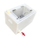 thumbnail image 5 of Tanque de transporte de peces, contenedor de transporte, regalos, resistente, multifuncional, para exteriores, playa, viajes, caja de cría, cubo de 35 L, 5 of 8