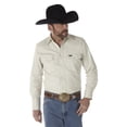 thumbnail image 1 of Camisa Wrangler Western de manga larga con cierre firme con acabado en piedra, 1 of 3