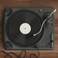 thumbnail image 3 of HEATSHAKING Record Player Mat 2Pcs Turntable Mat Silicone Black Anti Static For Music Enthusiasts 17X17X0.2In, 3 of 8