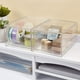 thumbnail image 2 of 2 Piezas Organizador de maquillaje acrílico y almacenamiento, organizador de escritorio multiusos con cajones, Bandejas para Cosméticos,Caja de almacenamientoapilable,Organizador joyería multifunción, 2 of 7
