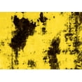 thumbnail image 1 of Ahgly Company Indoor Rectangle Abstract Yellow Modern Area Rugs, 3' x 5', 1 of 4