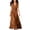 Brown, variant on SAWOBUUN Womens Button Down Shirt Dress Sleeveless V Neck Lapel Maxi Dress Summer Casual Work Office Vacation Sundress