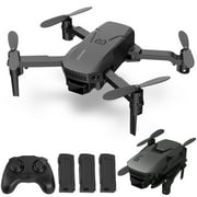 Angle View: Abody RC Drone Mini Remote Control Drone Foldable Quadcopter with Function Auto Hover Headless Mode 360° Rotation One Key Takeoff Landing for Kids