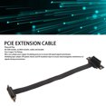 thumbnail image 4 of PCIE Extension Cable, PCIE 1X Gen3.0 Riser Card Adapter with High Speed Flexible Ribbon for 1U 2U Chassis, Sound Cards, Cards, Graphics Cards, 4 of 7