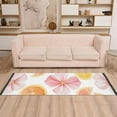 thumbnail image 2 of Yayeee Runner Rug for Bedroom 2'x6' Machine Washable Hallway Non Slip Mat, Floral Orange, 2 of 8