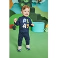 thumbnail image 4 of Garanimals Baby Boys Fleece Crewneck Sweatshirt and Joggers Set, 4-Piece, Sizes 6M-24M, 4 of 4