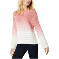 thumbnail image 2 of INC suÃ©ter de punto de cable para mujer, rosa, pequeÃ±o I-N-C Pull-over, 2 of 2