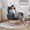 Dark Grey,Teddy(1 Side P, variant on Modern Rocking Chair, Upholstered Nursery Glider with Solid Wood Legs, High Back Armchair for Living Room, Nursery, Bedroom, 300lbs Capacity, Side Pocket, White,Teddy