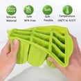 thumbnail image 5 of 12-Cavity Large Homemade Popsicle Maker Set - Ice Pop Molds with 50 Popsicle Sticks, 50 Bags, 50 Ties, Funnel, Recipes, and Cleaning Brush for Easy DIY Ice Pops, 5 of 5