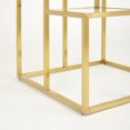 thumbnail image 2 of Home Gear End table Gold Multi level, 2 of 3