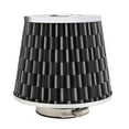 thumbnail image 3 of 76mm 3 inch Cold Air Intake Filter Induction Kit Pipe Power Flow Hose System Accessories, Light Black, 3 of 8