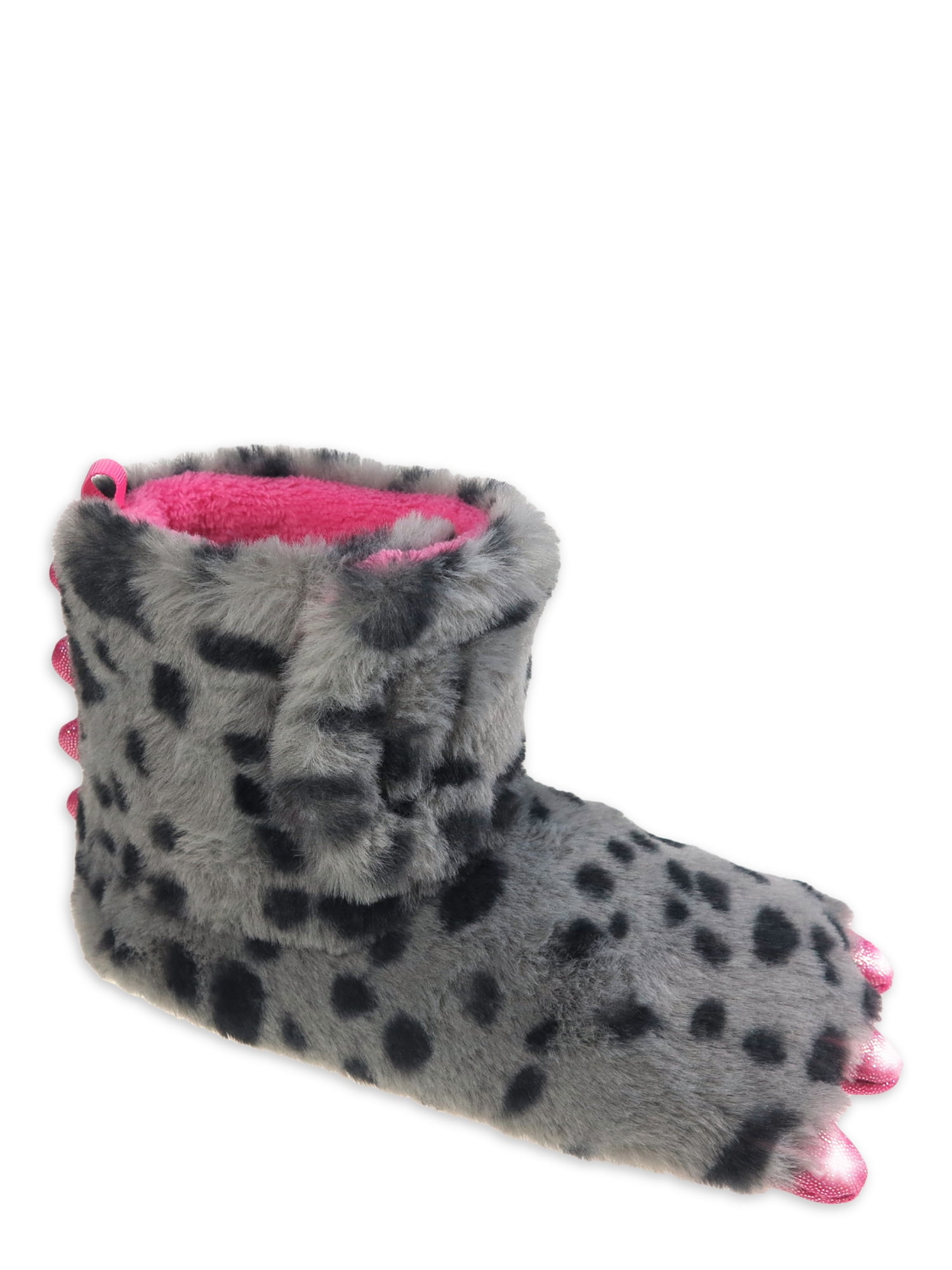 Wonder Nation Toddler Girls Light Up Claw Foot Slipper, Sizes 7/8-11/12