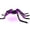 Multicolor, variant on Giant Light Up Spider Outdoor Halloween Decoration with LED Lights, Large Horror Spider for Front Yard Lawn Garden Porch Party, Spooky Glowing Props Ghost House (1PC, 79 Inch)