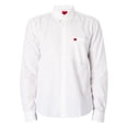 thumbnail image 6 of HUGO Evito Slim Shirt, White, 6 of 6