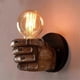 thumbnail image 3 of Nordic Retro Resin Wall Lamp Restaurant Bar Decoration Left Hand, 3 of 4