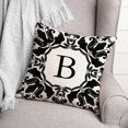 thumbnail image 3 of Creative Products B Monogram 18x18 Indoor / Outdoor Pillow, 3 of 3