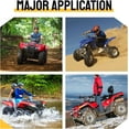 thumbnail image 6 of TUFFIOM Set of 4 ATV/UTV All-terrain Tires 25x8-12 Front 25x10-12 Rear, 6 PR, Tubeless, 6 of 7