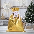 thumbnail image 2 of tredstone Christmas Candy Bag Drawstring Cookie Snacks Wrapping Packing Pouch Xmas Printed Party Gift M, 2 of 7