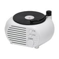 thumbnail image 2 of Naxoaeo Vinyl Record Player with Build in Speakers Vintage Portable Turntable Supports Bluetooth Receiver USB Input，5W Bluetooth 5.3 USB, 2 of 8