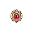 thumbnail image 1 of Broche de cristal Zulema Pin de broche vintage Roja, 1 of 6