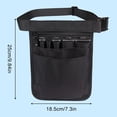 thumbnail image 2 of (Nior)Sac d'Infirmière Multifonctionnel Sac à Outils Ceinture Pochette à Outils Support Noir Accessoires de Rangement avec Ceinture Réglable pour Infirmières, Jardinières, 2 of 5