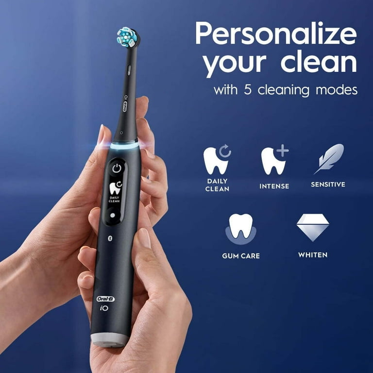 Oral-B iO Series 6 Powered Electric Toothbrush, Black Lava Oral-B iO Series 6 Powered Electric Toothbrush, Black Lava