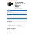 thumbnail image 2 of Front Splash Shield Retainer - Compatible with 2003 - 2008 Honda Accord 2004 2005 2006 2007, 2 of 2