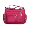 thumbnail image 2 of SPRING PARK Women Crossbody Bag Canvas Storage Pouch Handbags Multi Pocket, 2 of 7