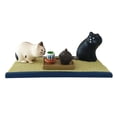 thumbnail image 5 of pieza de decoración de escena de oración japonesa Zakka, coleccionable, decoración del hogar, jardín, minifiguras, artesanía de resina, juguete, adornos de bonsái, 5 of 5