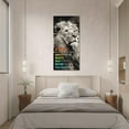 thumbnail image 4 of Christian Bible Verse Canvas Wall Art Religious Lion King Poster Print Office spirational Wall Decor for Living Room Kitchen Decor（Only canvas）, 4 of 6
