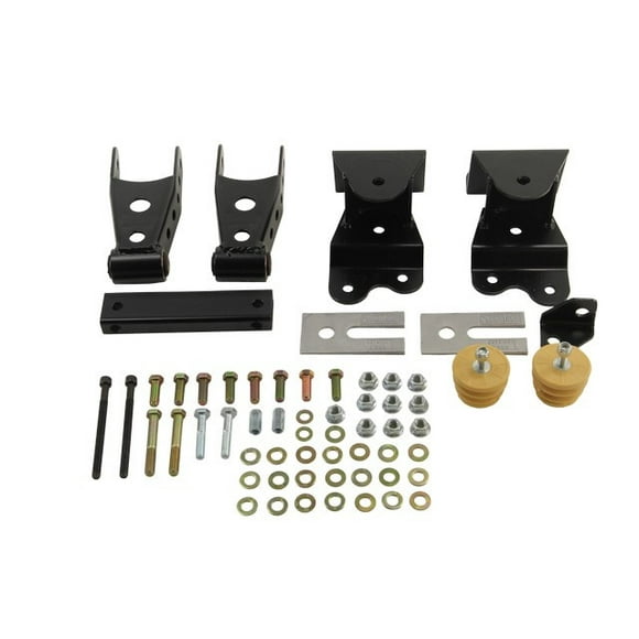 Belltech 6503 Shackle & Hanger Kit 4 In. Drop Leaf Spring Shackle & Hanger Kit