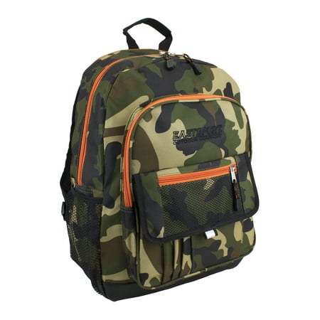Eastsport Unisex Everyday Tech Backpack, Army Camoflauge