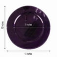 thumbnail image 3 of BalsaCircle 6 Purple 13" Crystal Beaded Acrylic Wooden Textured Round Charger Plates, 3 of 8