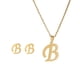 thumbnail image 1 of Pendientes para mujer, regalos para mujer, regalo de moda para mujer, 26 letras en inglés, nombre, cadena, collar, colgante, juego de pendientes, pulsera, collar, 1 of 3