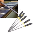thumbnail image 4 of Fichier de Fente d'Écrou de Guitare, Simple Opération en Forme d'Aiguille Poignée Conception Portable Écrou de Guitare Fichiers Usure pour Ukulele pour la Réparation d'Instruments, 4 of 7