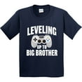 thumbnail image 3 of Inktastic Leveling Up to Big Brother Youth T-Shirt, 3 of 5