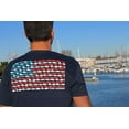 thumbnail image 4 of Flying Fisherman T1714NXL Fish Flag T-Shirt, Navy, X-Large, 4 of 6