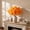 Orange, variant on Cififendec 10Pcs Halloween Artificial Pom-pom Picks, 13.39", Faux Ball Flower Stems for Vase Arrangement, Indoor Table Floral Decor, Household Autumn Vase Filler