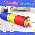 thumbnail image 5 of Moncoland Baby Tunnel Tent for Kids 1-3 Years Toddlers Crawl Tube Indoor Outdoor Polyester Toys, 5 of 7