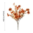 thumbnail image 3 of Thanksgiving Artificial Flowers, Fall Floral Bouquet Arrangement with Mixed Seasonal Blooms Decorative Accent, Long Lasting Harvest Centerpiece for Table Vase for Home Party Decor, 3 of 6