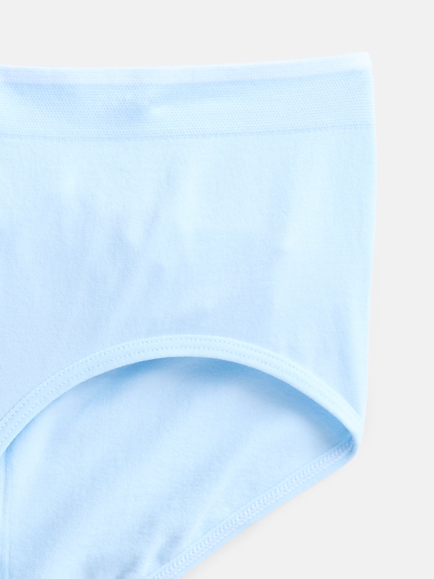 Athletic Works Girls Seamless Brief Underwear, 5-Pack, Sizes S-XL