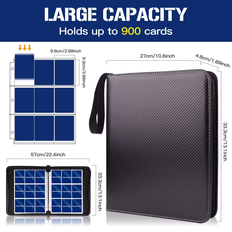 card binder zip Guardian 4-Pocket 160 Side-Loading Pockets Purple Tec Zip Binder is a compact Blue