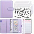 thumbnail image 1 of 23 Pcs Planificateur de Budget Classeur de Budget Carnet de Budget avec Enveloppes à Fermeture Éclair Macaron, 1 of 5