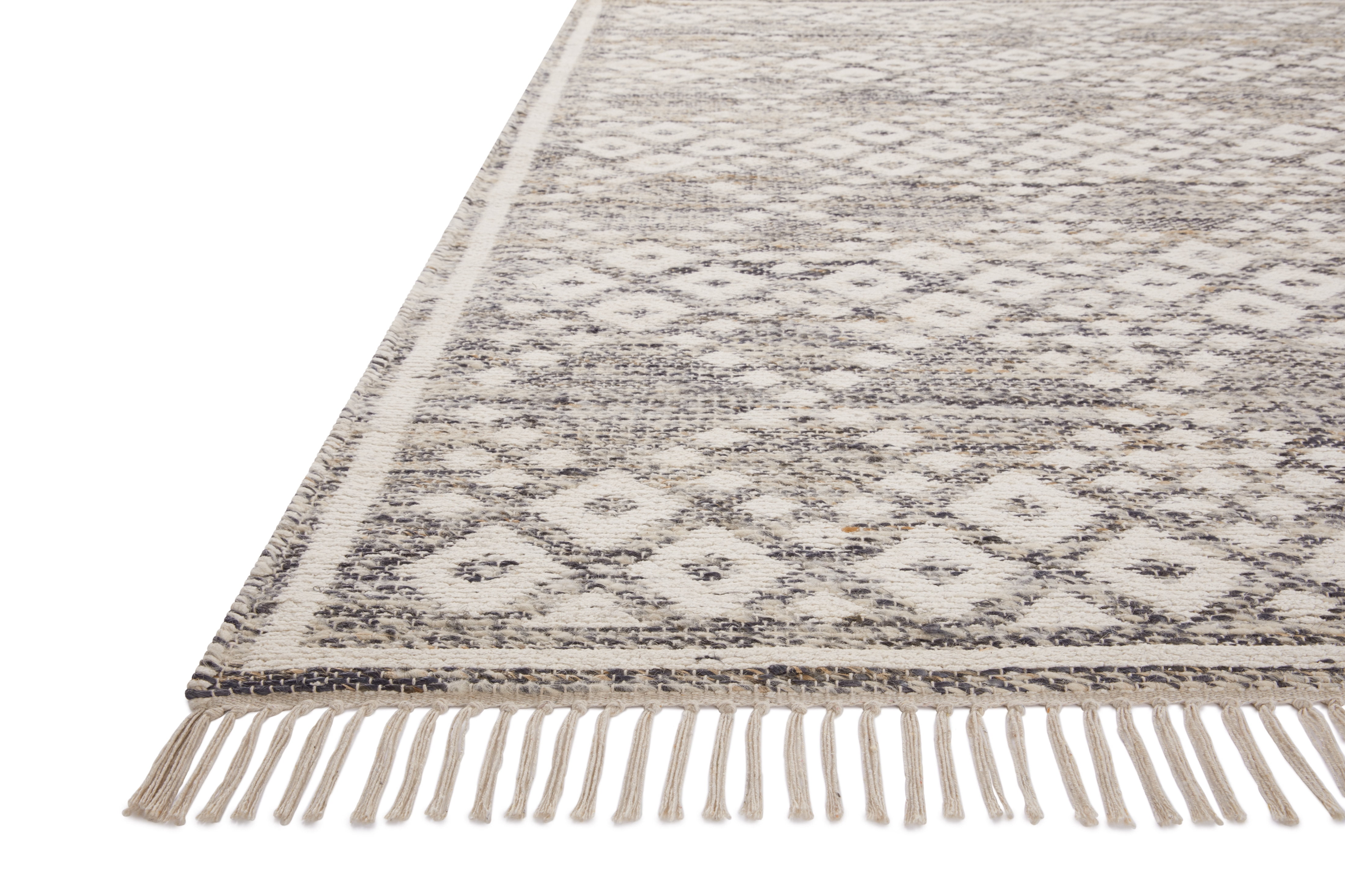 Angela Rose x Loloi Rivers Denim / Ivory 8'-6" x 11'-6" Area Rug