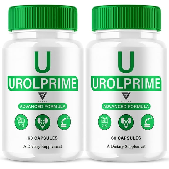 (2 Pack) UrolPrime Advanced Prostate Health Support, Urol Prime Maximum Strength Prostate Multivitamin Pills (120 Capsules)