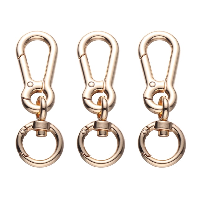 3pcs Cuerda de tracción Gancho Bolsa Correa Bucle Correa de hombro Hebilla de cadena Hebilla de repuesto Accesorios de (Estilo 1)